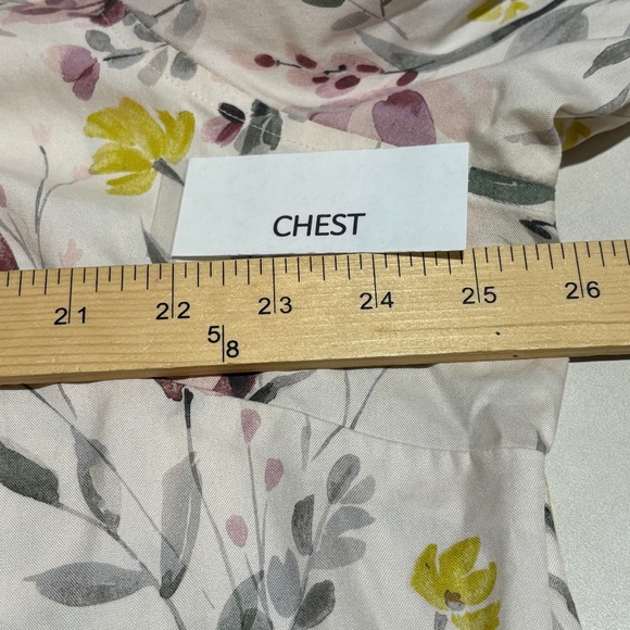 Chico's Womens Long Sleeve Button Up Tunic Shirt 22W Breathable Office Business - Picture 7 of 9